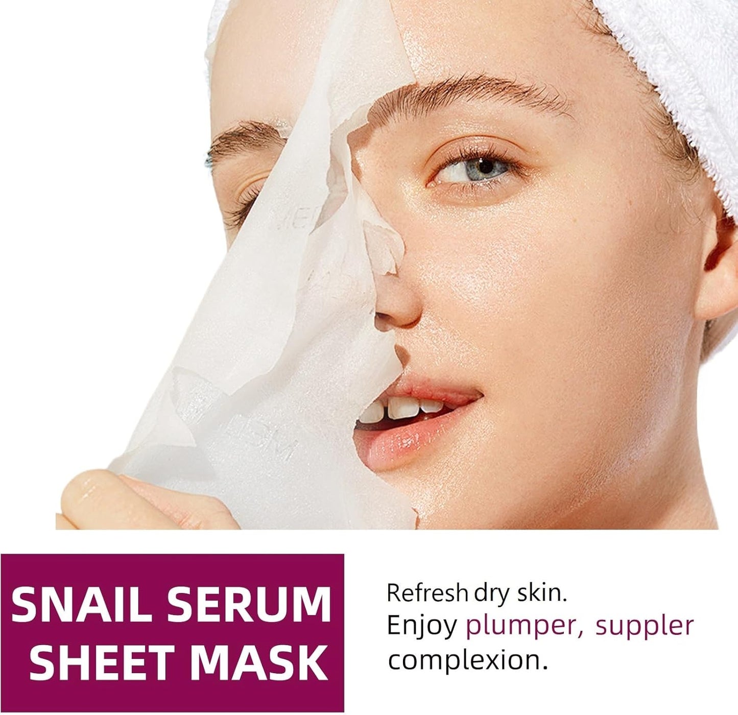 Snail Serum Face Sheet Mask