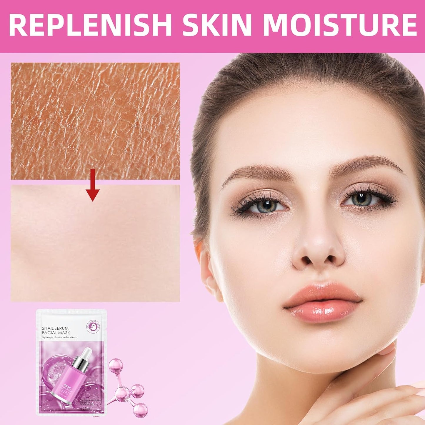 Snail Serum Face Sheet Mask